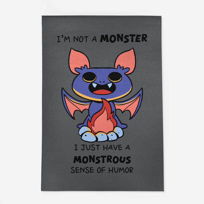 I'm Not A Monster-None-Outdoor-Rug-FunkVampire