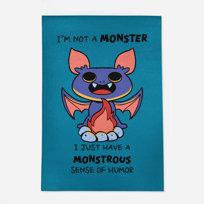 I'm Not A Monster-None-Outdoor-Rug-FunkVampire