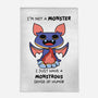 I'm Not A Monster-None-Outdoor-Rug-FunkVampire