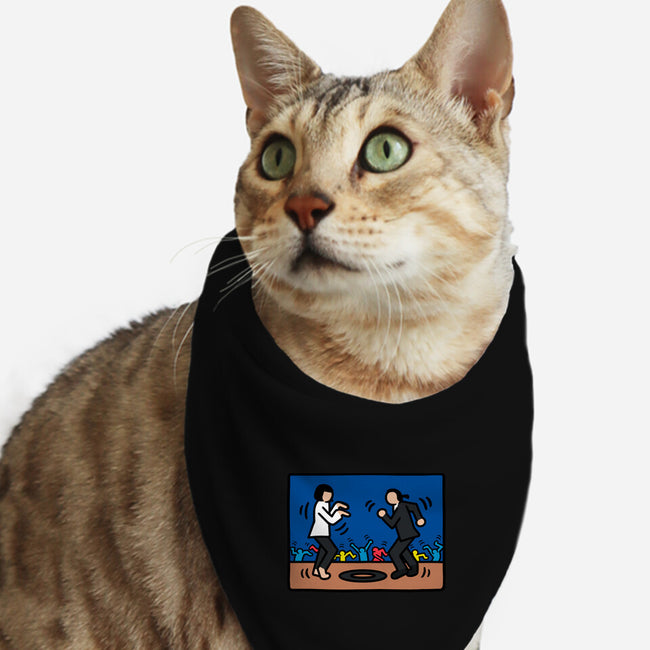 Minimalist Fiction-Cat-Bandana-Pet Collar-Raffiti