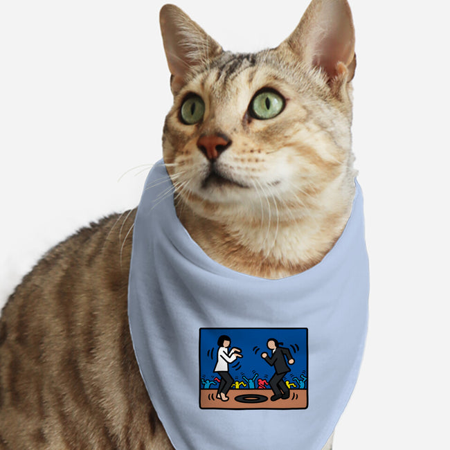 Minimalist Fiction-Cat-Bandana-Pet Collar-Raffiti