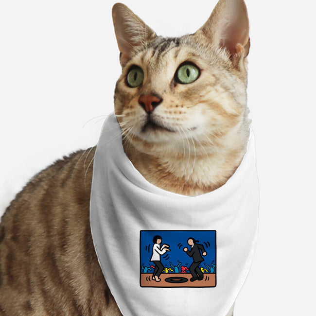 Minimalist Fiction-Cat-Bandana-Pet Collar-Raffiti