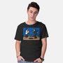 Minimalist Fiction-Mens-Basic-Tee-Raffiti