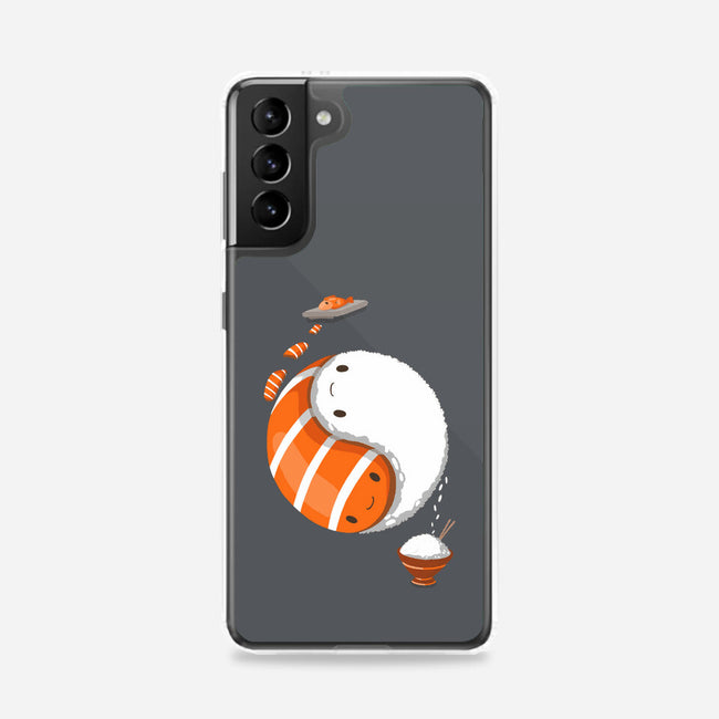 Ying Yang Sushi-Samsung-Snap-Phone Case-Vallina84
