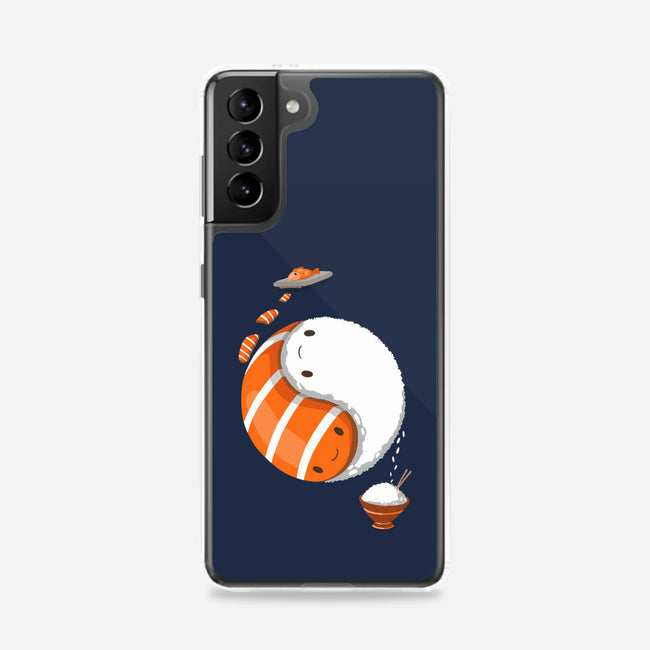 Ying Yang Sushi-Samsung-Snap-Phone Case-Vallina84