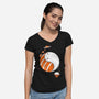 Ying Yang Sushi-Womens-V-Neck-Tee-Vallina84