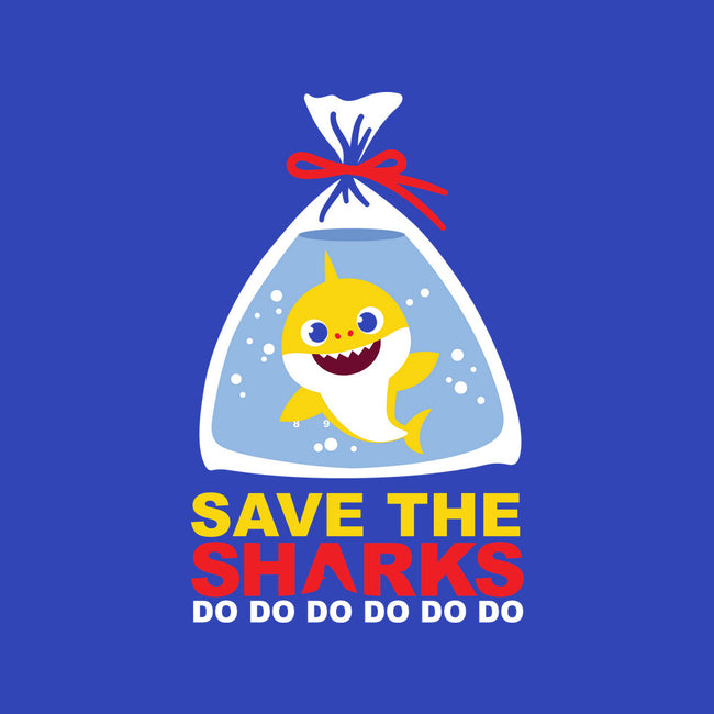 Save The Baby Sharks-None-Removable Cover-Throw Pillow-Xentee