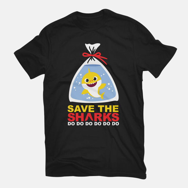 Save The Baby Sharks-Youth-Basic-Tee-Xentee