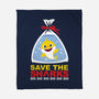 Save The Baby Sharks-None-Fleece-Blanket-Xentee