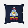Save The Baby Sharks-None-Removable Cover-Throw Pillow-Xentee