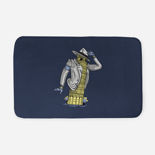 Pisa's Billie Jean Lean-None-Memory Foam-Bath Mat-Planet of Tees