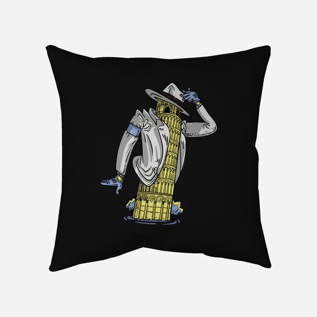 Pisa's Billie Jean Lean-None-Removable Cover-Throw Pillow-Planet of Tees