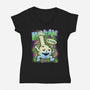 KUSH AID-Womens-V-Neck-Tee-Betmac