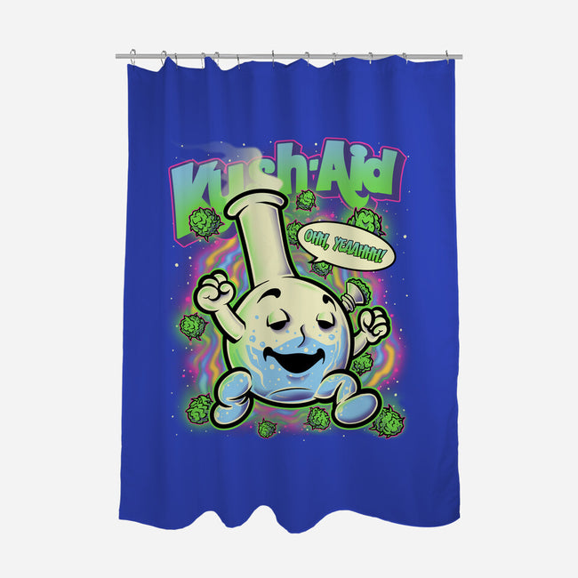 KUSH AID-None-Polyester-Shower Curtain-Betmac