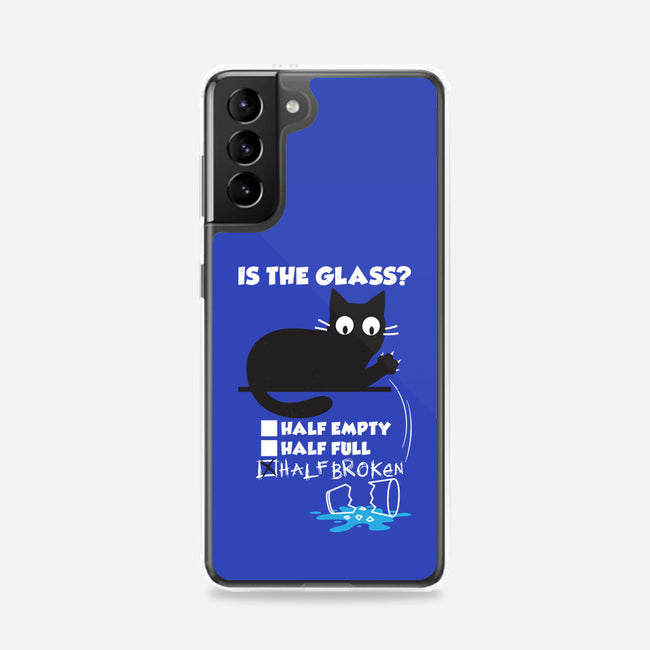 Half Broken-Samsung-Snap-Phone Case-Xentee