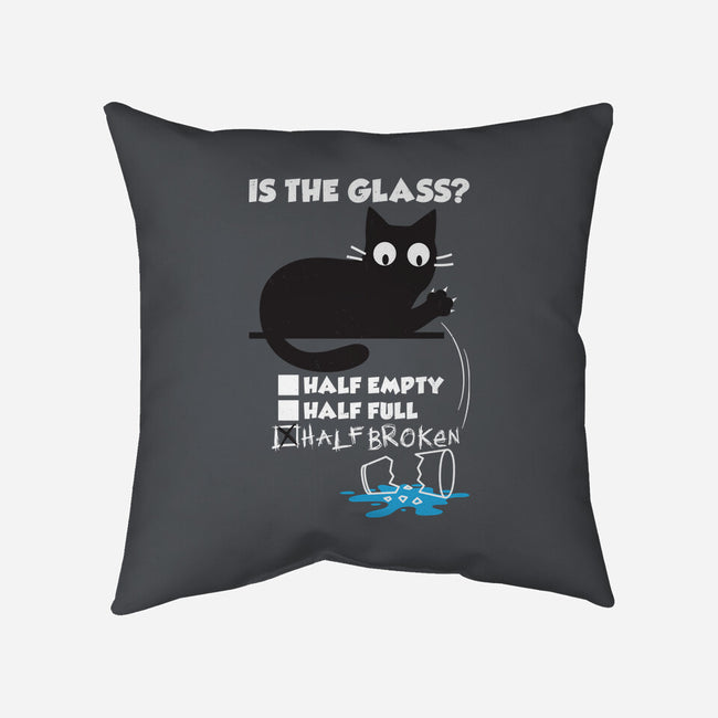 Half Broken-None-Non-Removable Cover w Insert-Throw Pillow-Xentee