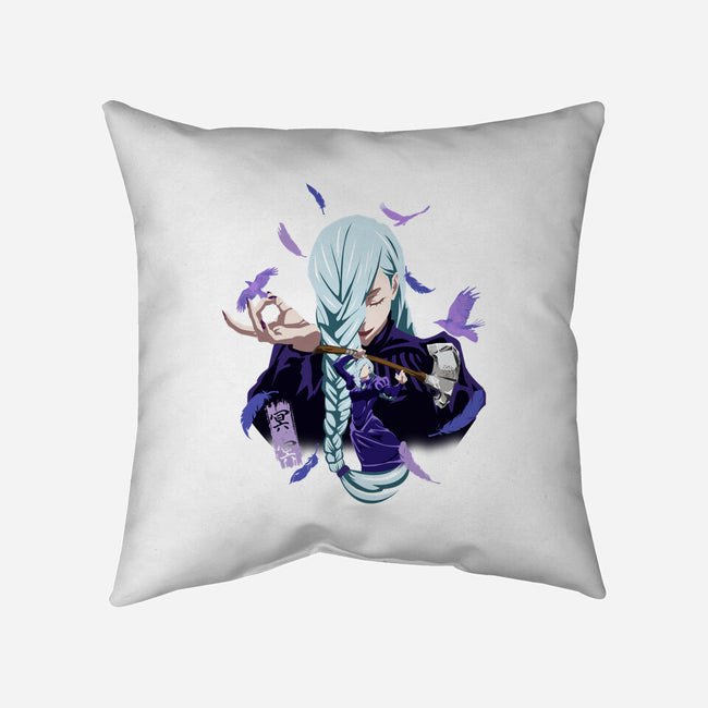 Mei Mei Sorcerer-None-Non-Removable Cover w Insert-Throw Pillow-Afire