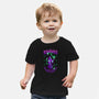 The Necromeowncer And The Mischievous Spirits-Baby-Basic-Tee-sachpica