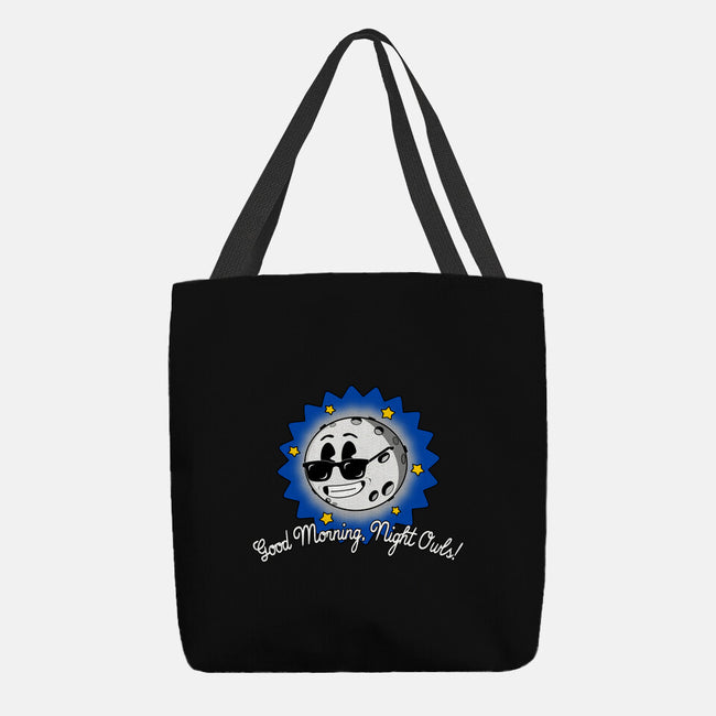 Good Morning Night Owls-None-Basic Tote-Bag-sillyindustries