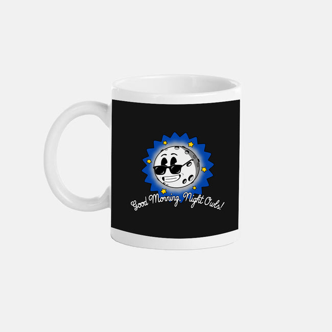 Good Morning Night Owls-None-Mug-Drinkware-sillyindustries