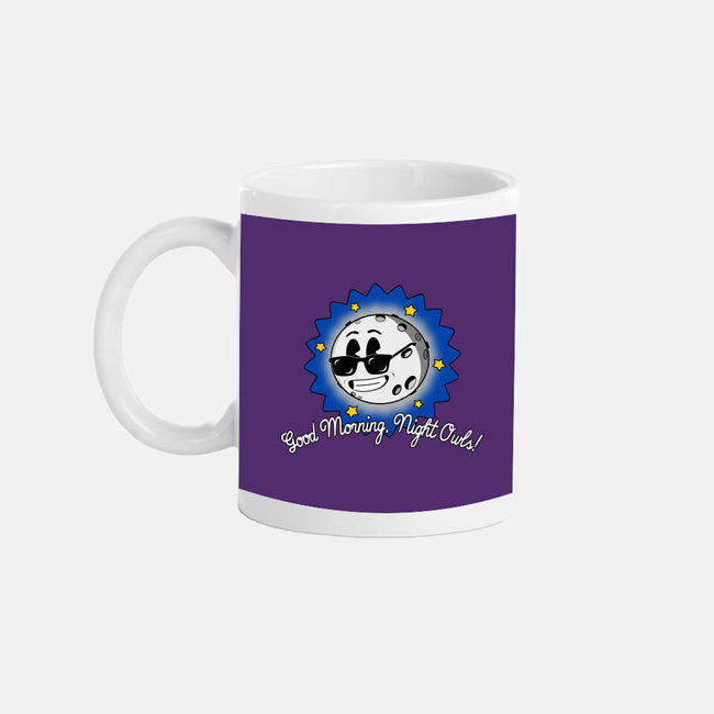 Good Morning Night Owls-None-Mug-Drinkware-sillyindustries