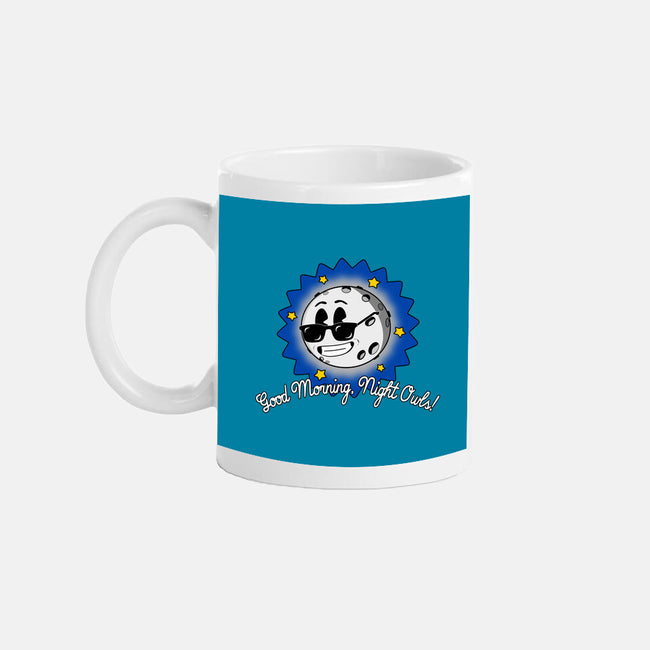 Good Morning Night Owls-None-Mug-Drinkware-sillyindustries