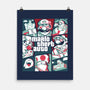 Mario Theft Auto-None-Matte-Poster-Planet of Tees