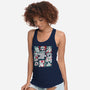 Mario Theft Auto-Womens-Racerback-Tank-Planet of Tees