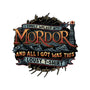 Mordor Vacation-Unisex-Crew Neck-Sweatshirt-glitchygorilla