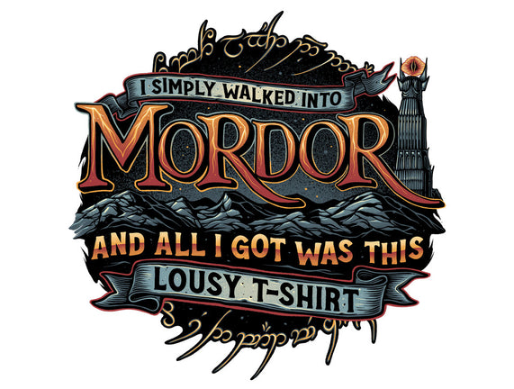 Mordor Vacation