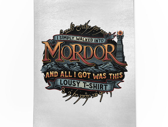 Mordor Vacation