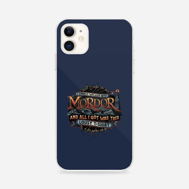 Mordor Vacation-iPhone-Snap-Phone Case-glitchygorilla