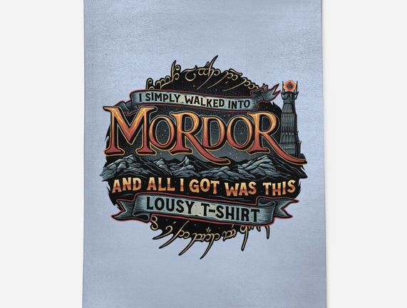 Mordor Vacation