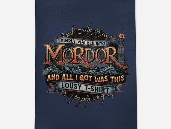 Mordor Vacation