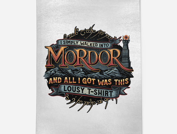 Mordor Vacation