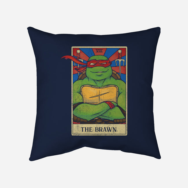 Raph-None-Removable Cover-Throw Pillow-turborat14
