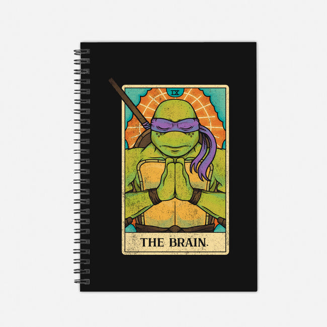 The Brain Tarot-None-Dot Grid-Notebook-turborat14