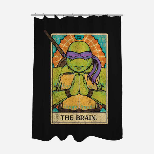 The Brain Tarot-None-Polyester-Shower Curtain-turborat14