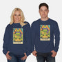 The Brain Tarot-Unisex-Crew Neck-Sweatshirt-turborat14