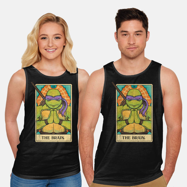 The Brain Tarot-Unisex-Basic-Tank-turborat14