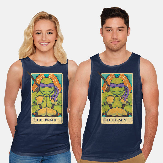 The Brain Tarot-Unisex-Basic-Tank-turborat14