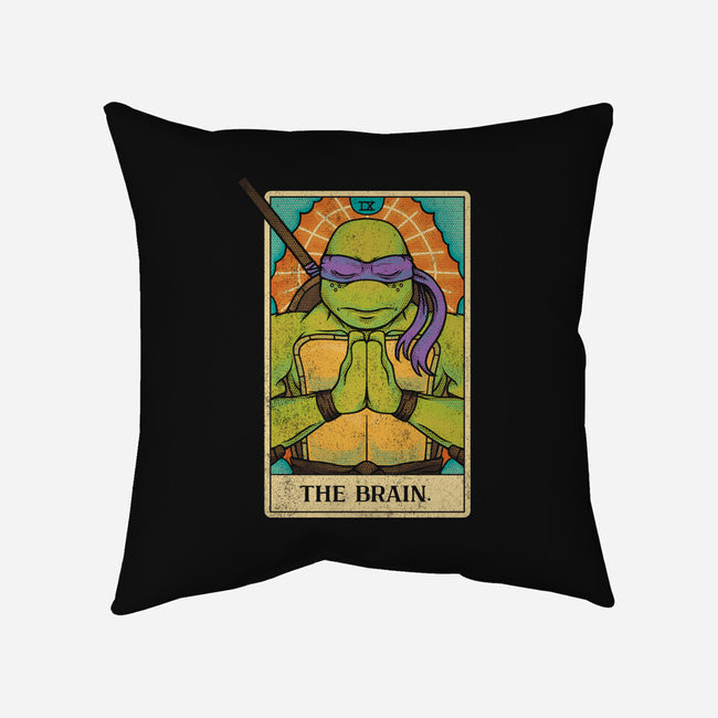 The Brain Tarot-None-Non-Removable Cover w Insert-Throw Pillow-turborat14