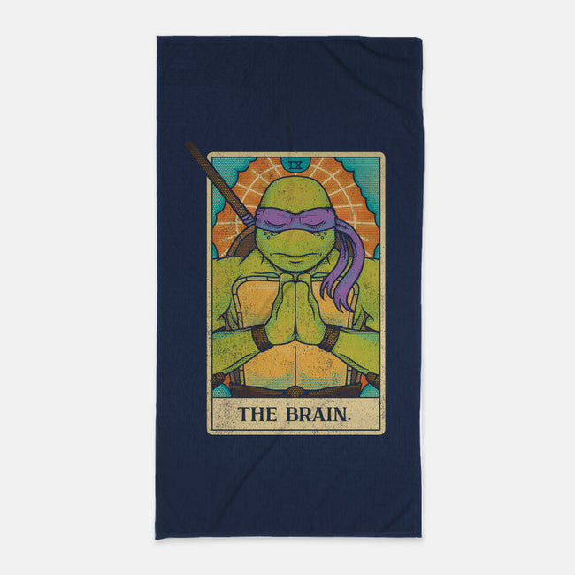 The Brain Tarot-None-Beach-Towel-turborat14