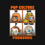 Pop Culture Pronouns-None-Drawstring-Bag-Boggs Nicolas