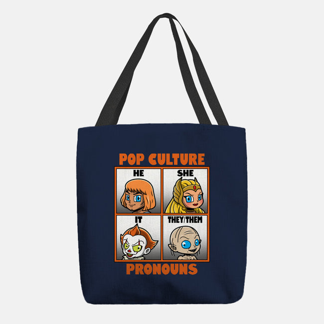 Pop Culture Pronouns-None-Basic Tote-Bag-Boggs Nicolas