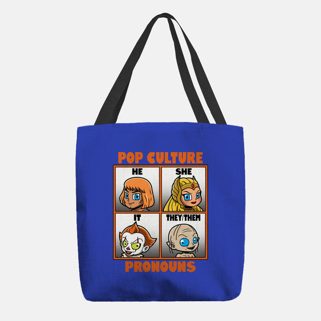 Pop Culture Pronouns-None-Basic Tote-Bag-Boggs Nicolas