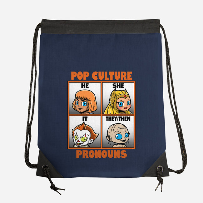 Pop Culture Pronouns-None-Drawstring-Bag-Boggs Nicolas