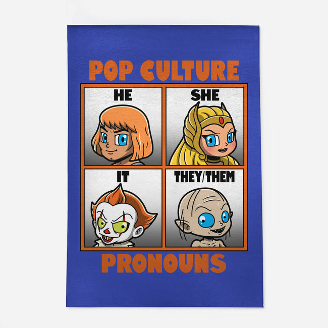 Pop Culture Pronouns-None-Outdoor-Rug-Boggs Nicolas