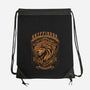 Orange Lion Emblem-None-Drawstring-Bag-Astrobot Invention