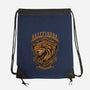 Orange Lion Emblem-None-Drawstring-Bag-Astrobot Invention